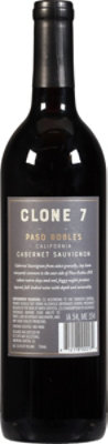 Clone 7 Paso Robles Cabernet Savignon Wine - 750 Ml - Image 4