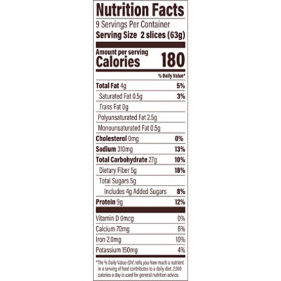 Oroweat Grains Almighty Plant Protein Bread - 20 Oz - Image 3
