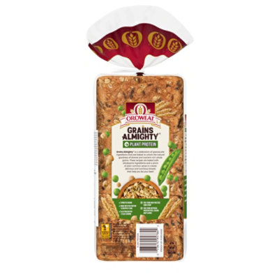 Oroweat Grains Almighty Plant Protein Bread - 20 Oz - Image 5