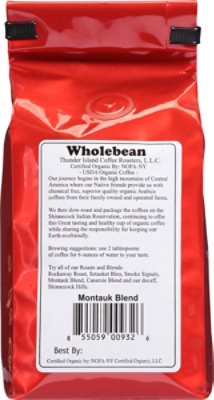 Thunder Island Coffee Roasters Whole Bean Montauk Blend - 12 Oz - Image 4