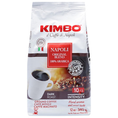 Kimbo Napoli Arabica Ground Coffee - 12 Oz - Image 1