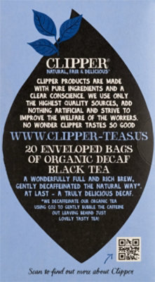 Clipper Organic Decaf Tea - 1.41 Oz - Image 6