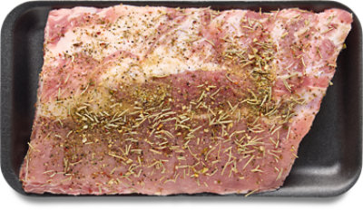 Extra Meaty Rosemary Garlic Seasoning Pork Backribs - Lb