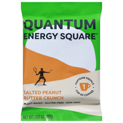 Quantum Energy Squares Salted Peanut Butter Crunch Bar - 1.69 Oz - Image 3