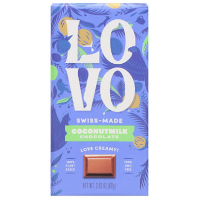 LOVO Coconut Milk Chocolate Bar - 2.8 Oz - Image 3