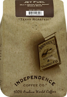 Independence Coffee Co. Whole Bean Dark Roast Jet Fuel - 24 Oz - Image 2