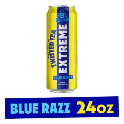 Twisted Tea Extreme Blue Razz In Cans - 24 Fl. Oz. - Image 1