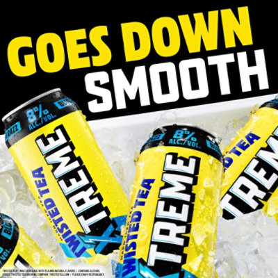 Twisted Tea Extreme Blue Razz In Cans - 24 Fl. Oz. - Image 5