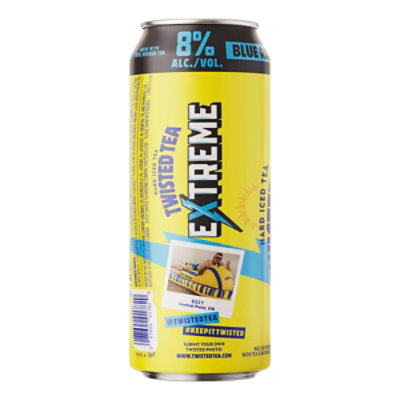 Twisted Tea Extreme Blue Razz In Cans - 24 Fl. Oz. - Image 6