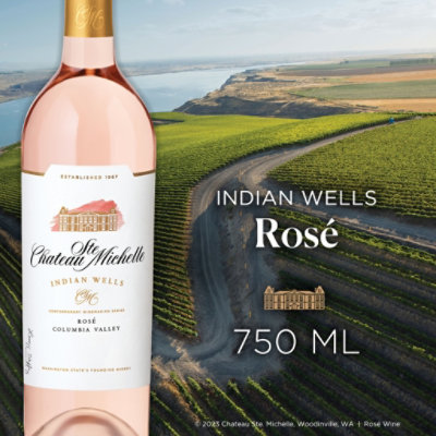 Chateau Ste Michelle Indian Wells Rose Wine - 750 Ml - Image 1