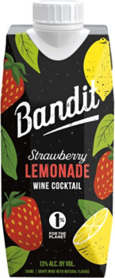 Bandit California Strawberry Lemonade Cocktail Wine - 500 ML - Image 2