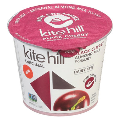 Kite Hill Black Cherry Yogurt - 5.3 Fl. Oz. - Image 1