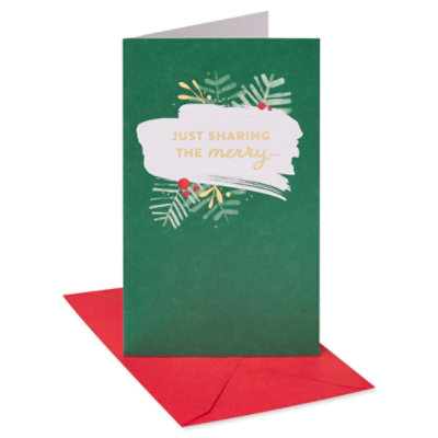 American Greetings Merry Christmas Card - Each - Image 1