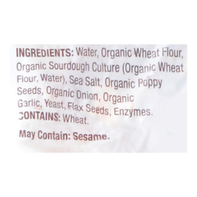 Izzio Artisan Bakery Organic Everything Sourdough Bread - 24 Oz - Image 5