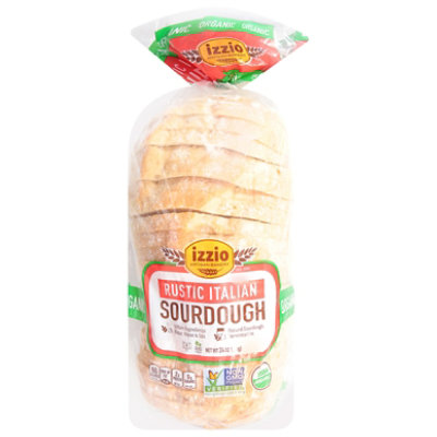 Izzio Artisan Bakery Rustic Italian Sourdough Bread Organic - 24 Oz - Image 1