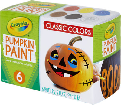 Acrylic Pumpkin Paint Set - EA - Image 1
