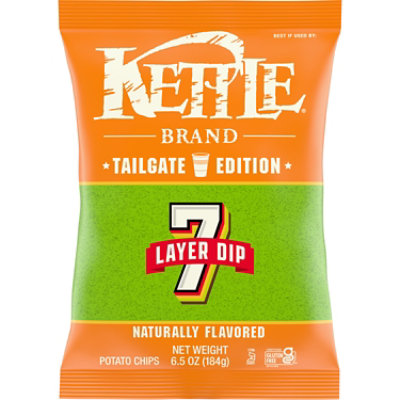 Kettle Brand 7 Layer Dip Kettle Potato Chips - 6.5 Oz - Image 1