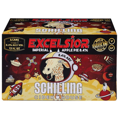 Schilling Cider Excelsior Imperial Apple Pie In Cans - 6-12 Fl. Oz. - Image 3