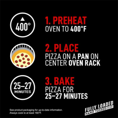 Red Baron Fully Loaded Hand Tossed Style Ultimate Pepperoni Frozen Pizza - 28.75 Oz - Image 5