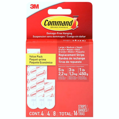 Command Assorted Refill Strips - 16 Strips - Image 2