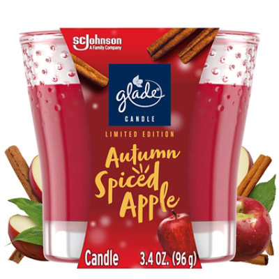 Glade Candle Autumn Spiced Apple - 3.4 OZ - Image 1