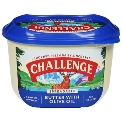 Challenge Spreadable Butter With Olive Oil, 13 Oz - 13 OZ - Image 3