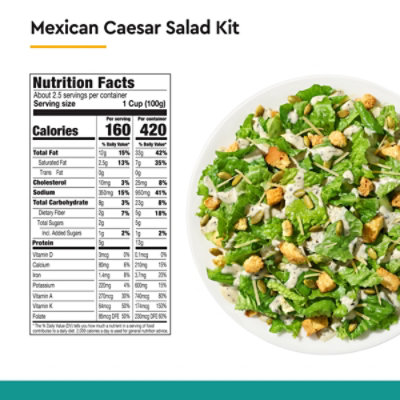 Taylor Farms Mexican Caesar Salad Kit - 9.55 OZ - Image 3