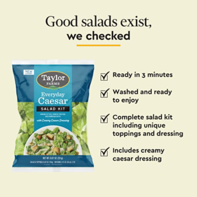Taylor Farms Everyday Caesar Salad Kit - 8.87 OZ - Image 4