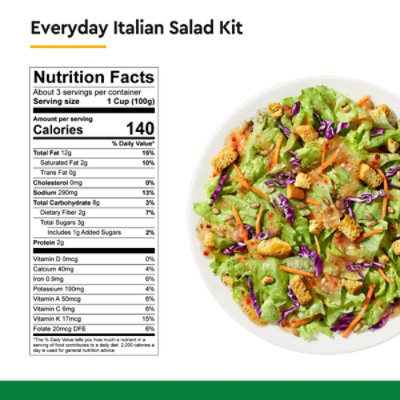 Taylor Farms Everyday Italian Salad Kit - 11.32 OZ - Image 4