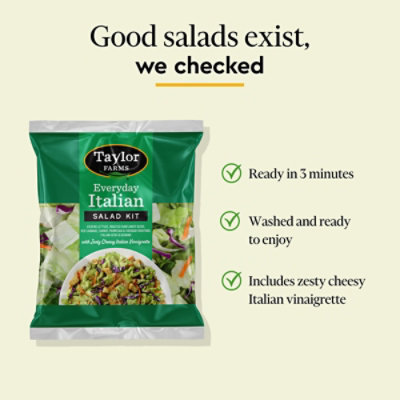 Taylor Farms Everyday Italian Salad Kit - 11.32 OZ - Image 5