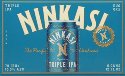 Ninkasi Brewing Triple Ipa In Cans - 6-12 Fl. Oz. - Image 4