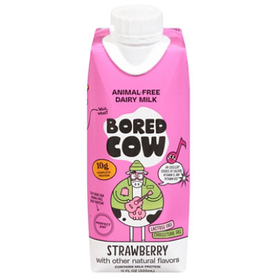 Bored Cow Milk Strawberry Animal Free - 11 FZ - Image 2