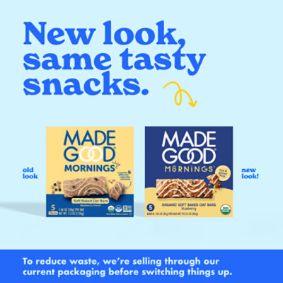 Made Good Mornings Soft Bakes Oat Bars Blueberry - 5.30 OZ - Image 5