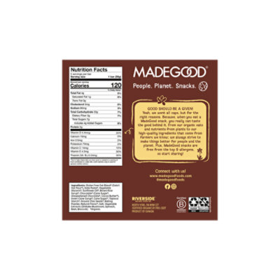Made Good Mornings Soft Baked Oat Bars Choc Chip - 5.30 OZ - Image 4