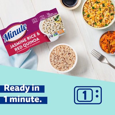 Minute Ready To Serve Jasmine And Red Quinoa Rice, 2-4.4 Oz Cups - 8.8 OZ - Image 3