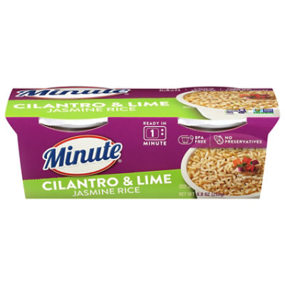 Minute Ready To Serve Cilantro & Lime Jasmine Rice - 8.8 OZ - Image 1