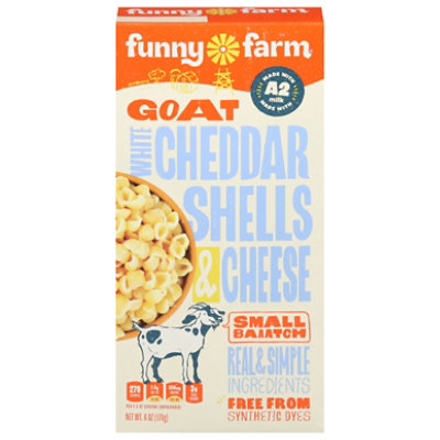 Funny Farm Entree Goat White Cheddar Shells And Cheese - 6 OZ - Image 3