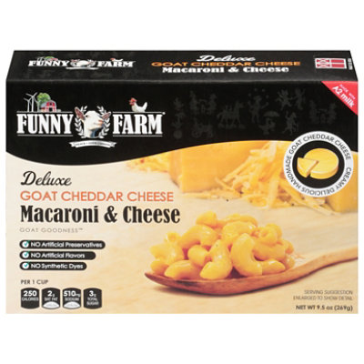 Funny Farm Entree Deluxe Goat Cheddar Mac And Cheese - 9.5 OZ - Image 3