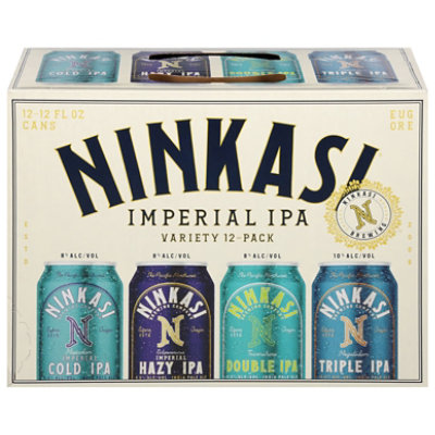 Ninkasi Imperial Ipa Variety 12-12 Fl Oz In Cans - 12-12FZ - Image 3