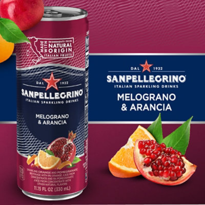 San Pellegrino Melograno And Arancia - 330 ML - Image 3