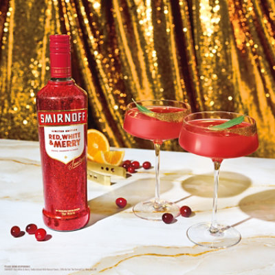 Smirnoff Red White & Merry Limited Edition Vodka - 750 Ml - Image 4