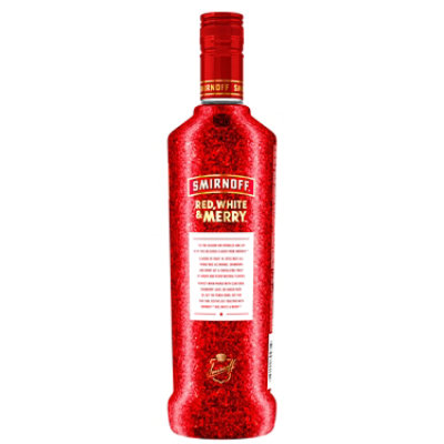 Smirnoff Red White & Merry Limited Edition Vodka - 750 Ml - Image 3
