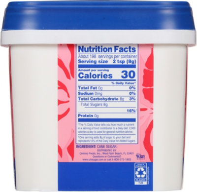C&h Granulated Pure Cane Sugar 3.5lb Tub - 3.5 LB - Image 4
