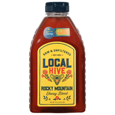 Local Hive Rocky Mountain Honey In A 32oz Bottle - 32 OZ - Image 3