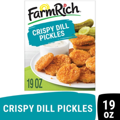 Farm Rich Crispy Dill Pickles, 19 Oz - 19 OZ - Image 1