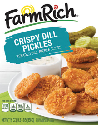 Farm Rich Crispy Dill Pickles, 19 Oz - 19 OZ - Image 7
