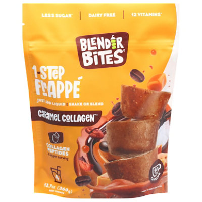 Blender Bites Caramel Collagen Frappe - 12.7 OZ - Image 3