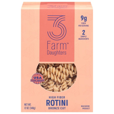 Three Farm Daughters Pasta Rotini - 12 OZ - Image 3