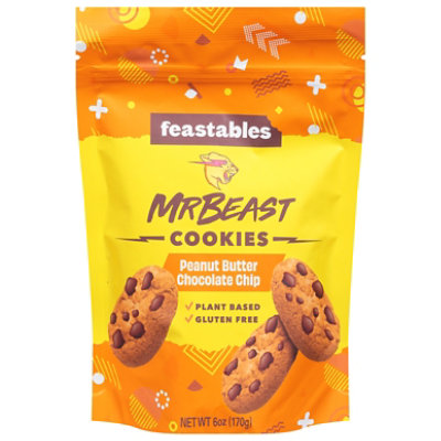 MrBeast Peanut Butter Chocolate Chip Cookies - 6 OZ - Image 3