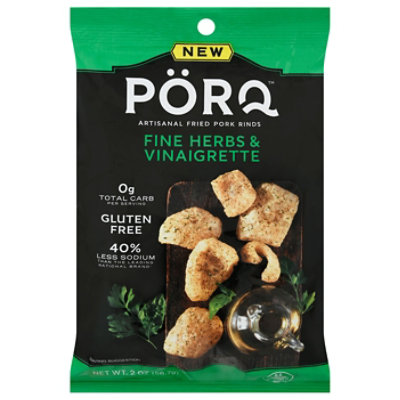 Porq Rinds Herbs Vinaigrette - 2 OZ - Image 1